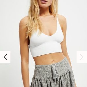 NEW Free People • Ali Low-Back Seamless Bra